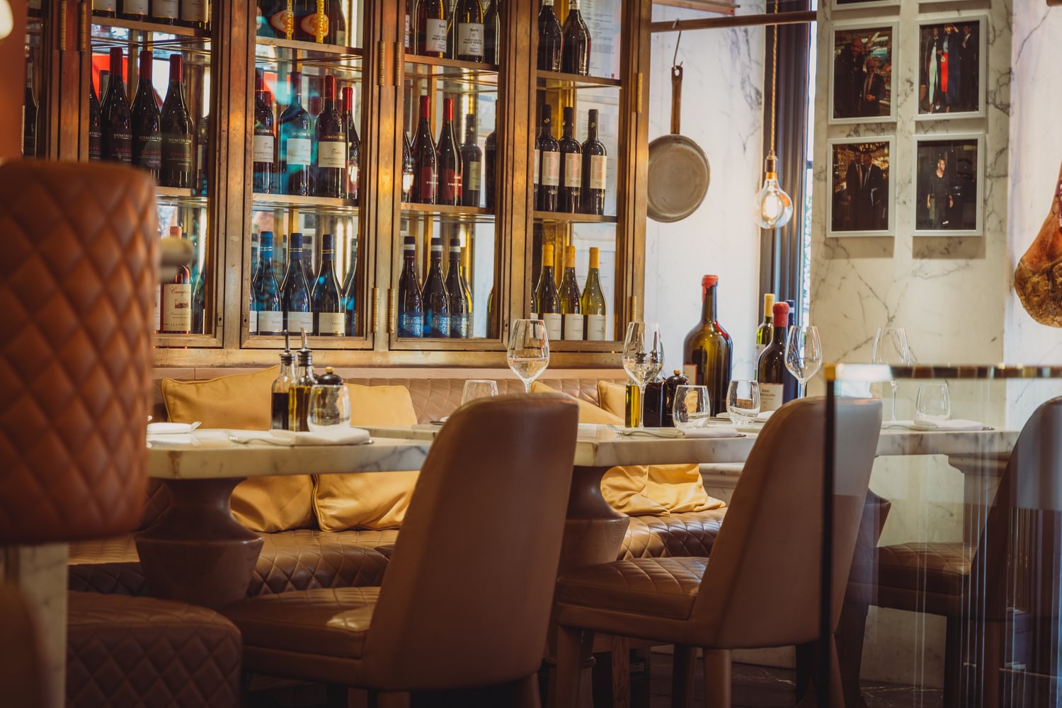Fumo Covent Garden Wine shelf