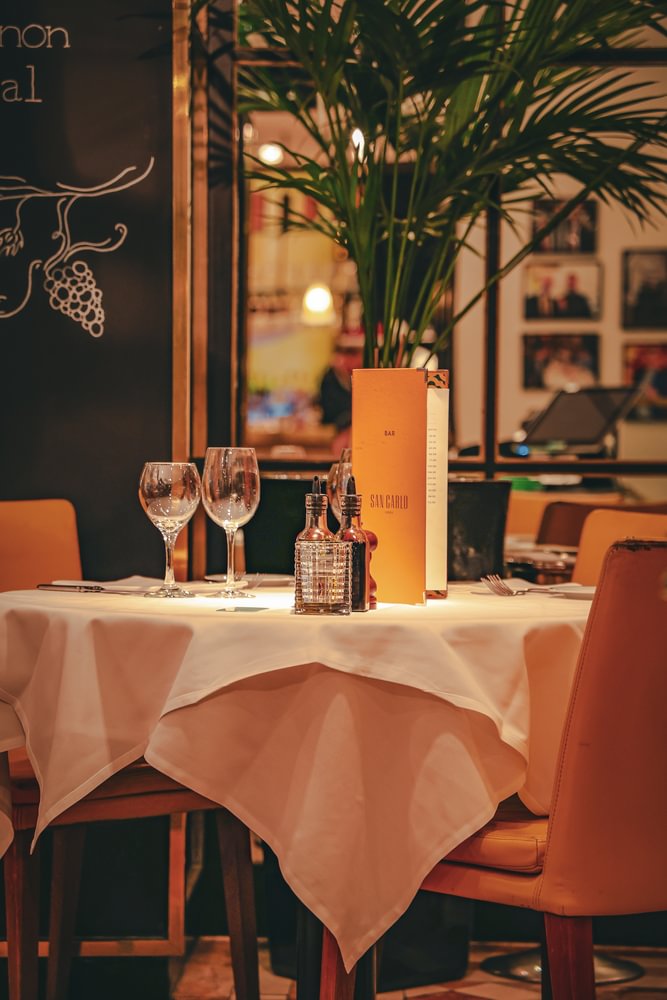 San Carlo Leeds Table Set