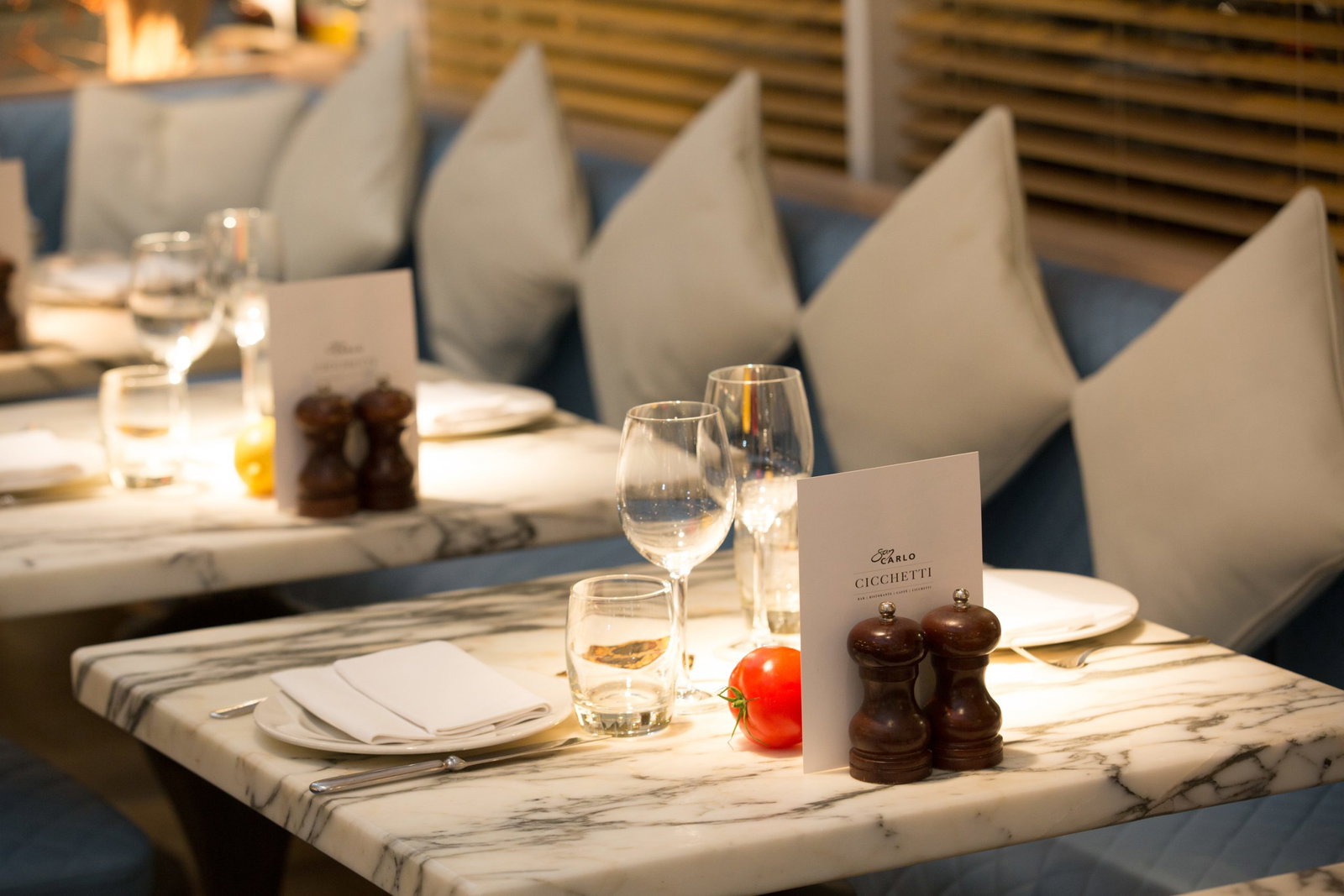 Cicchetti Mancheste Table Setting