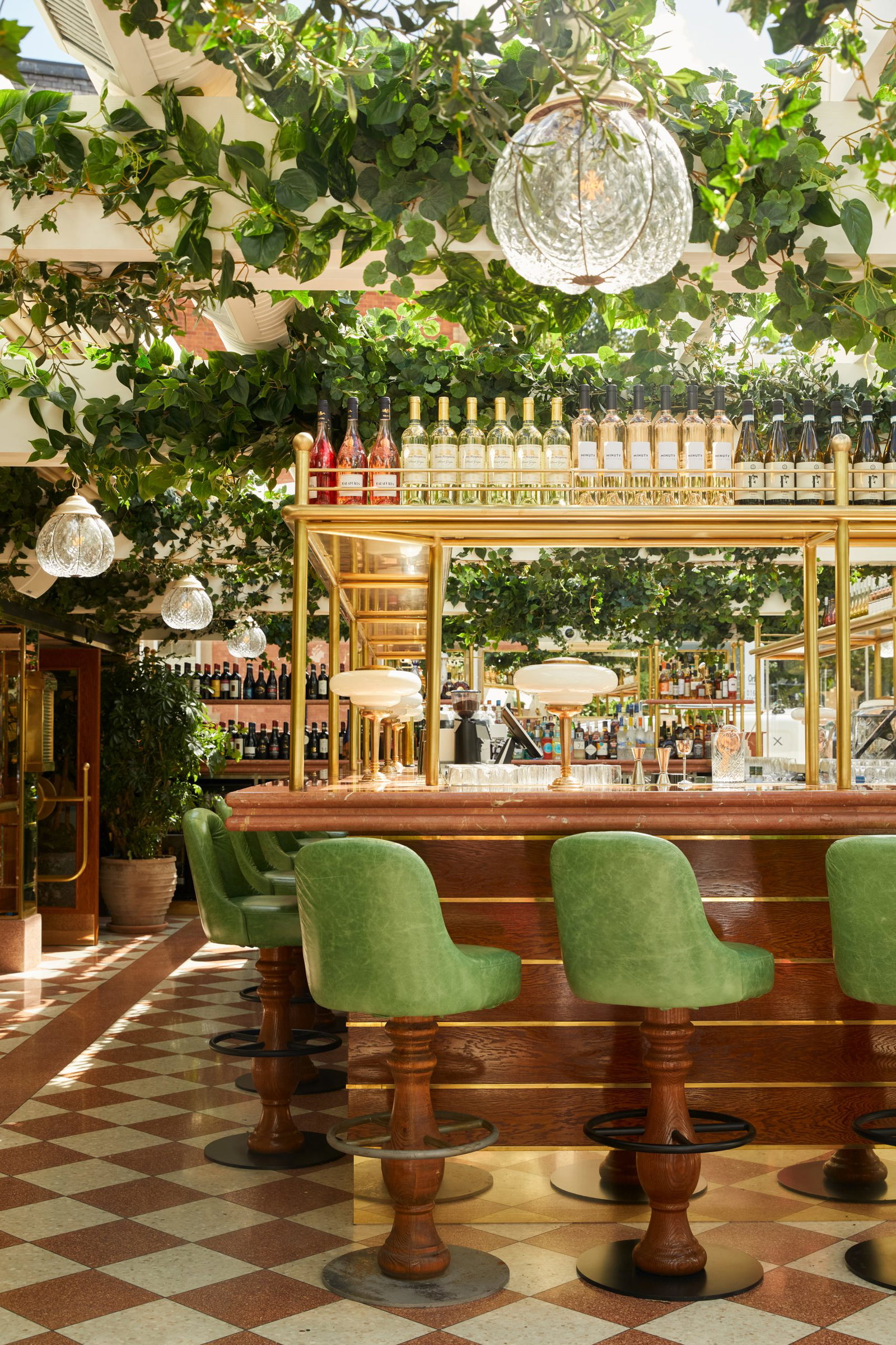San Carlo Alderley Edge, shot of the bar