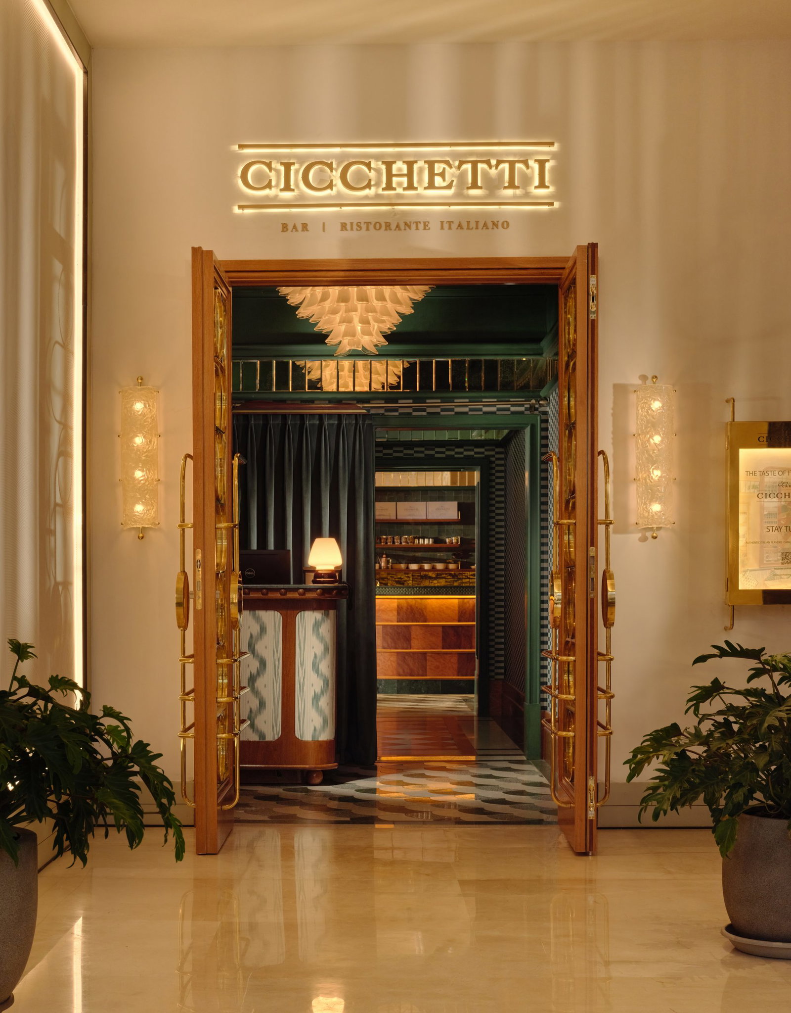 Cicchetti Rabat Entrance through the door
